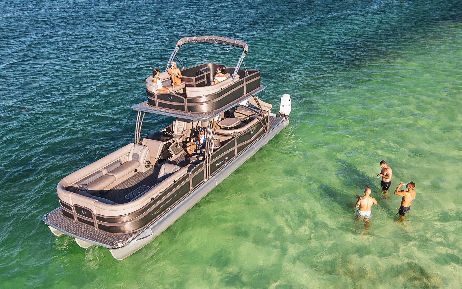 Exotic and Unique The Escalante Pontoon Boat