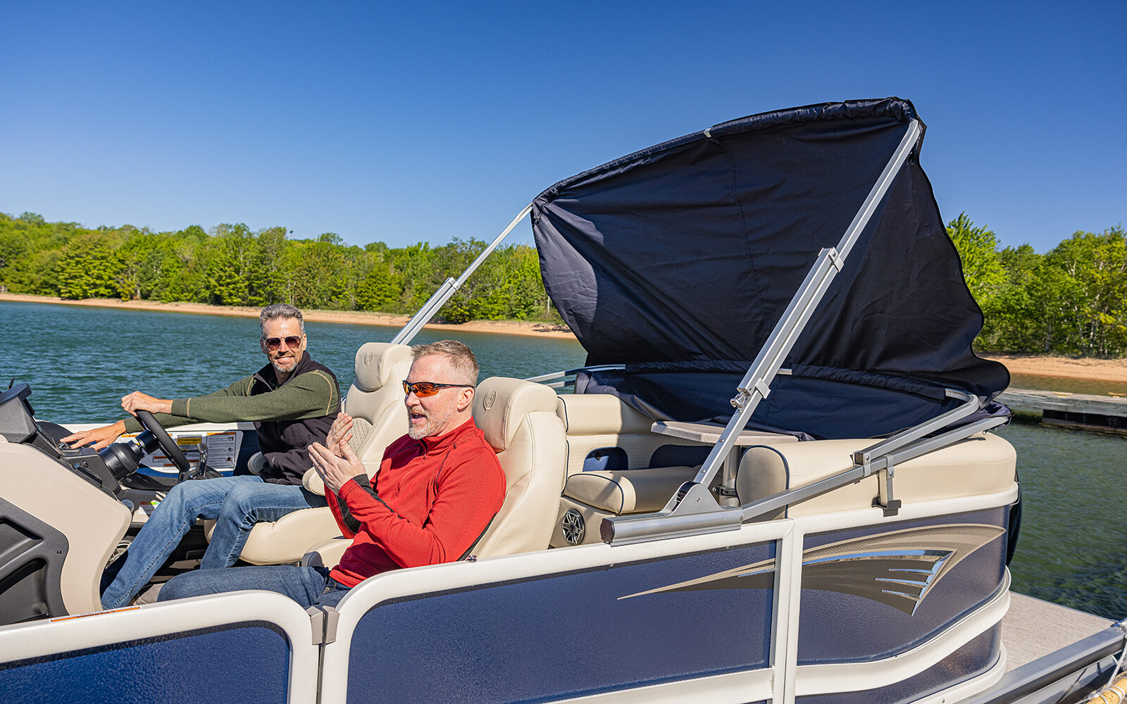 10' power bimini
