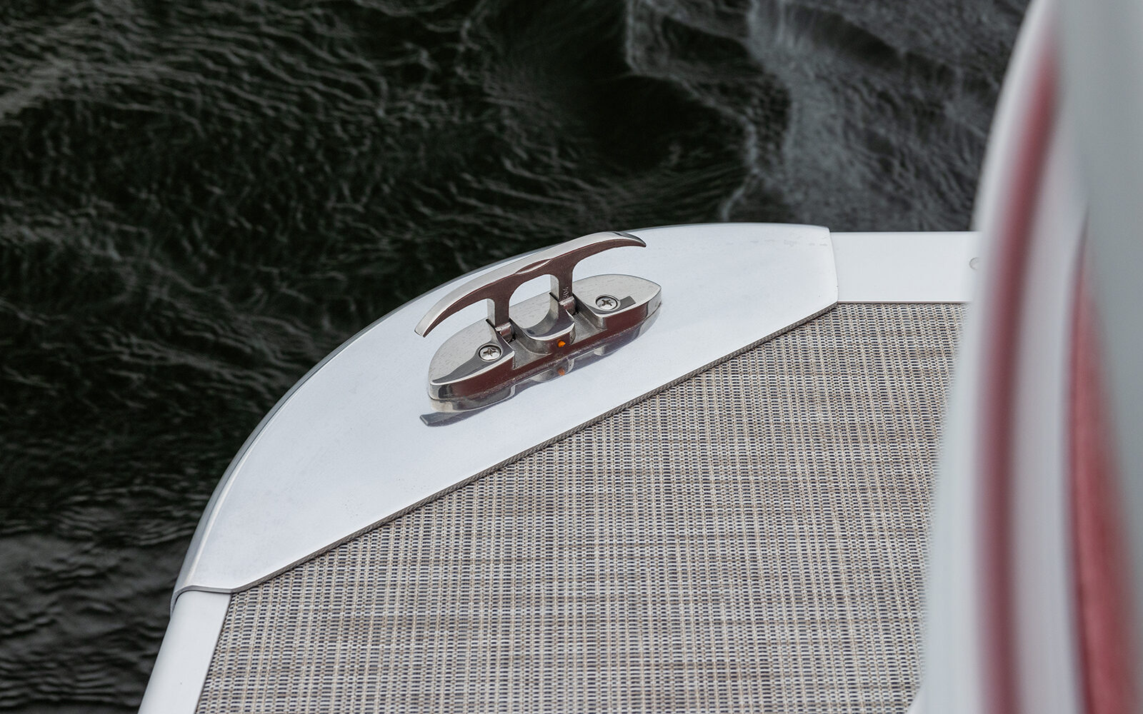 Bow stainless-steel flip-up cleats