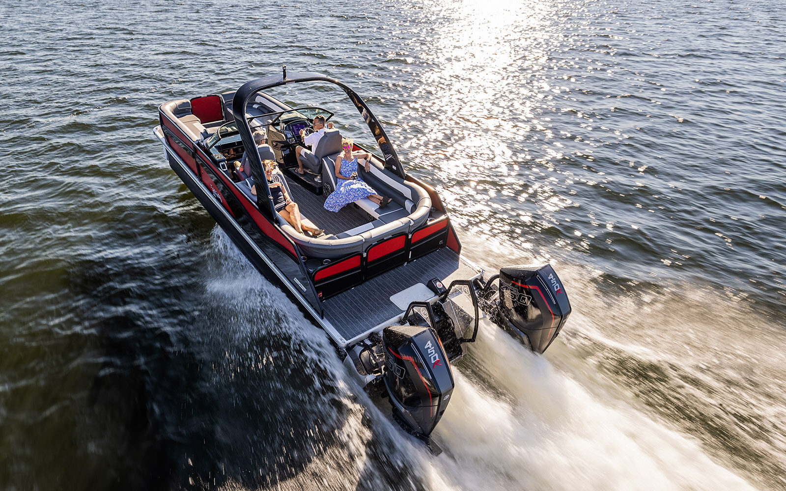 Twin transom - Optional